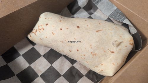 Vegan burrito at The Tavern Bar & Tacos in Orlando