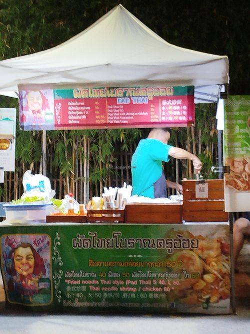 The stall at Truoi's Traditional Pad Thaï  in Chiang Mai