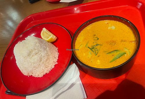 Vegan curry (huge portion)   at The Marketplace  in Abu Dhabi
