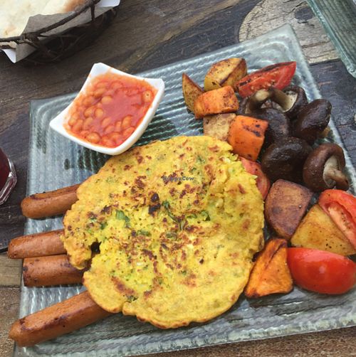 Vegan English Breakfast!  at Green Gallery in Koh Phangan