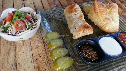 burekas at Green Gallery in Koh Phangan