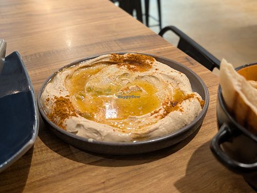 Hummus at Peace Center Restaurant in Bethlehem