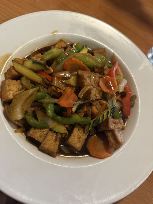 Cashew stir fry with tofu   at Pad Thai Cuisine in Austin