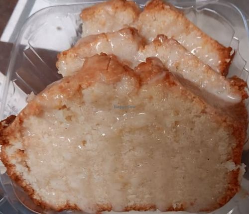 Amazing vegan pound cake!!! at That's A Cake in Hammond