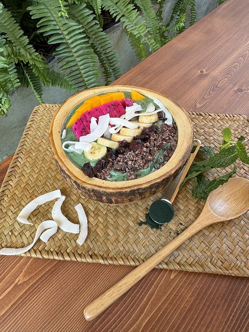 Amazon smoothie bowl   at Amanita in Koh Lanta