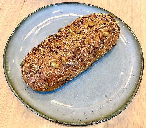 Pumpkin seed roll at Scarlet's German Bakery & Patisserie in Dubai