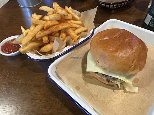 Smash Vurger and Chips  at WingMill in Dee Why