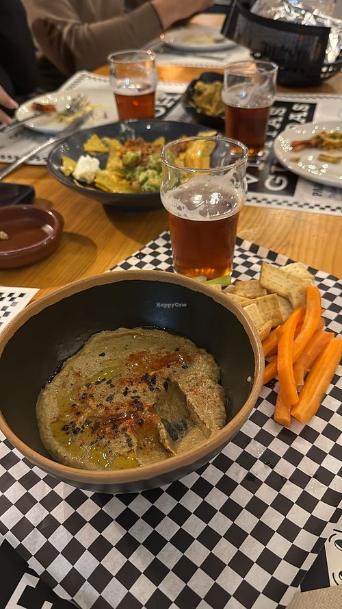 Humus  at Cervezas Yakka in Murcia