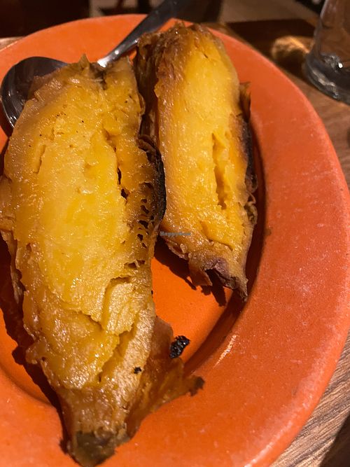 Sweet potatoes at A Tenda da Reserva  in Santiago Do Cacem