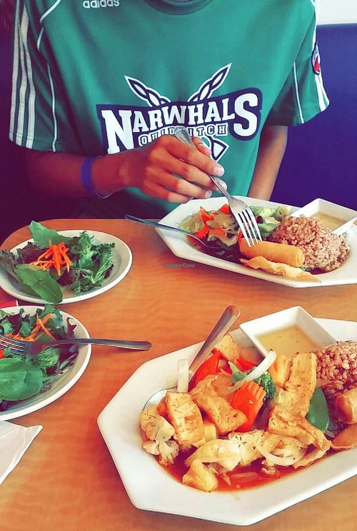 #42 & #45  at Red Curry Vegan Kitchen in Flagstaff