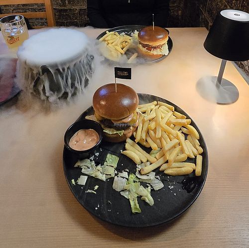 Vegan burger at Magic Story  in Kranjska Gora