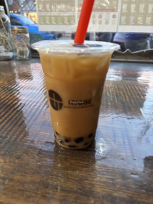Toffee boba tea  at Hygge Boba Tea and Smoothies  in Solvang