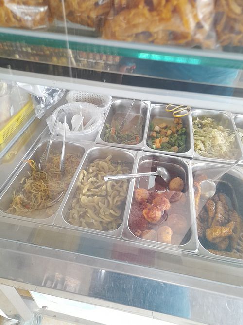 Vegan com chay selection at Pháp Vo in Ho Chi Minh City