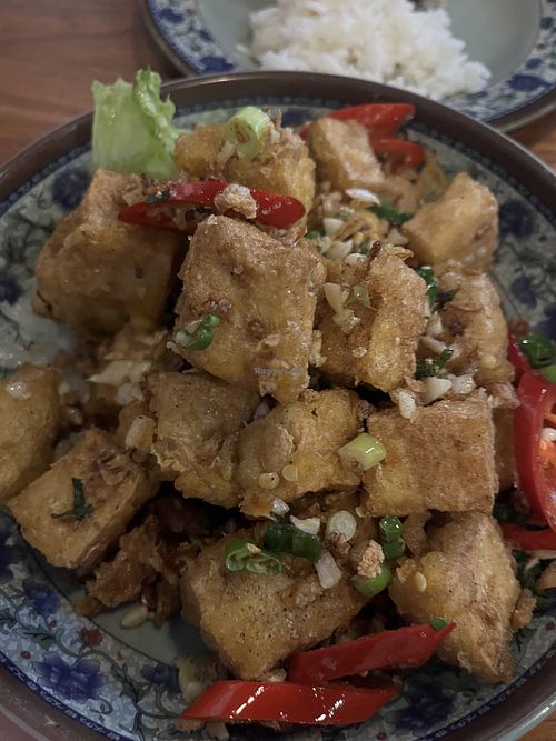 Salt and pepper tofu  at Malay Malay Haymarket in Haymarket