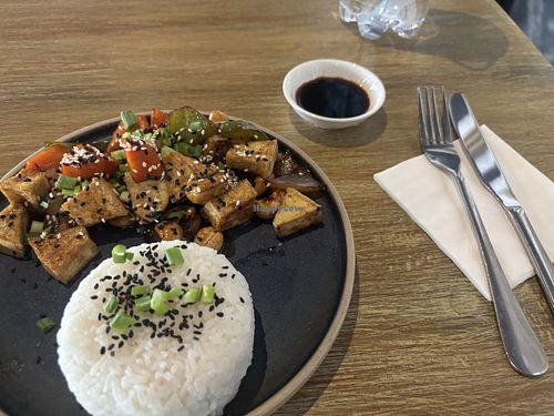 Cashew Tofu  at 9 Station Hostel in Phu Quoc