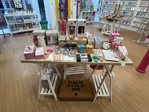 A display in the shop at Hell Yeah in Perth