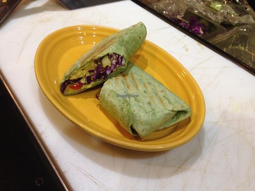 'save the chicken' salad wrap  at Edna's of Asheville in Asheville