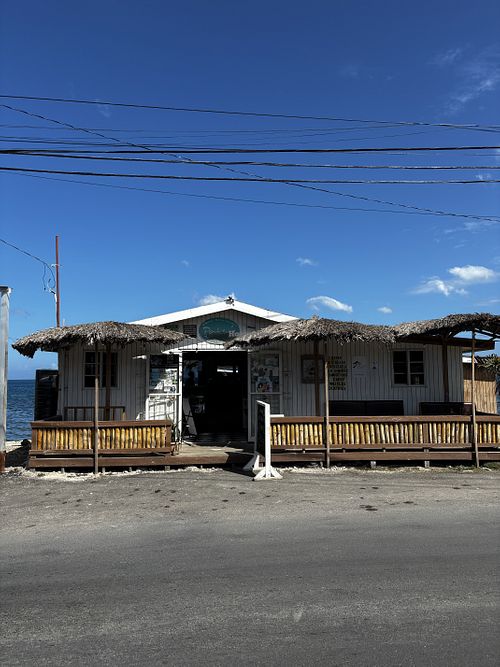 The outside of the restaurant   at Patsy's Coffeeshop in Negril