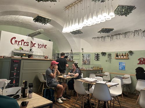 Inside  at Crepes de Lune in Arezzo
