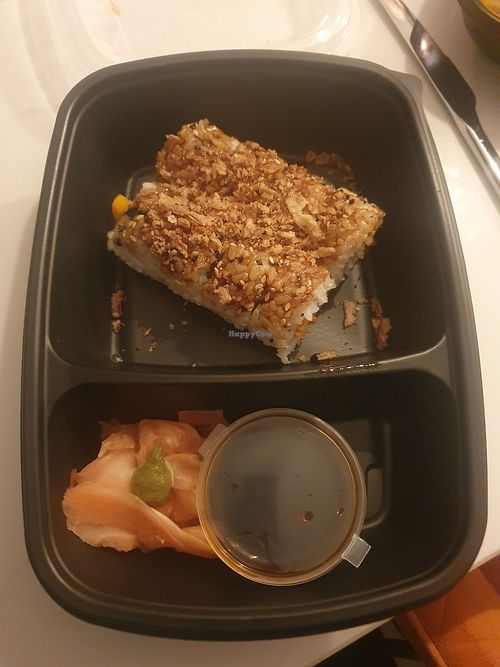 Crunch vegetables sushi at Peppery Rose Alderley Edge in Alderley Edge