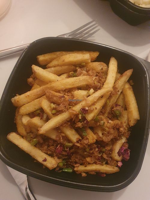 Himalayan Fries: Seasoned with Pink Salt & spices at Peppery Rose Alderley Edge in Alderley Edge