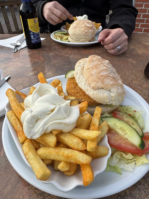   at Gretchen's Grill in Marienhafe