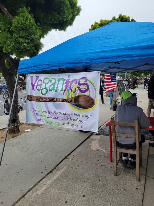Booth 2024 CycLAvia at Veganics in Los Angeles