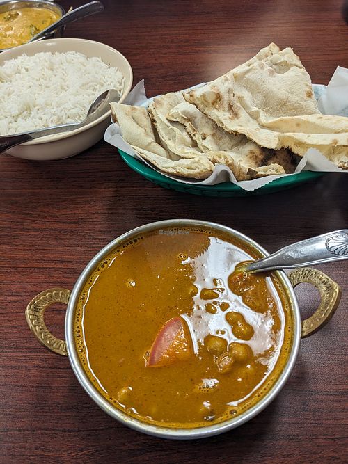 Chana masala at Nanglo Momos & Curry in Appleton
