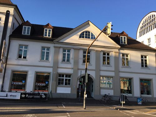 outside at El Haso in Freiburg