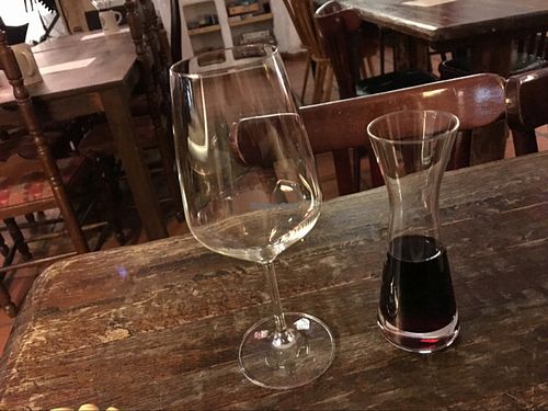 wine!!! at El Haso in Freiburg