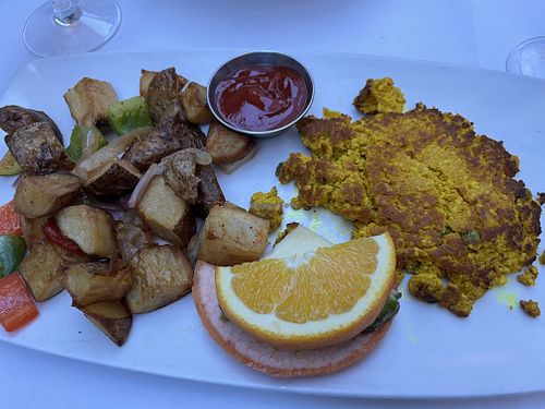 Tofu Scramble   at Gertrude's at the BMA in Baltimore