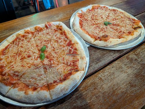 2 Vegan Margherita 😋 at The Cave Inn in Woolloongabba