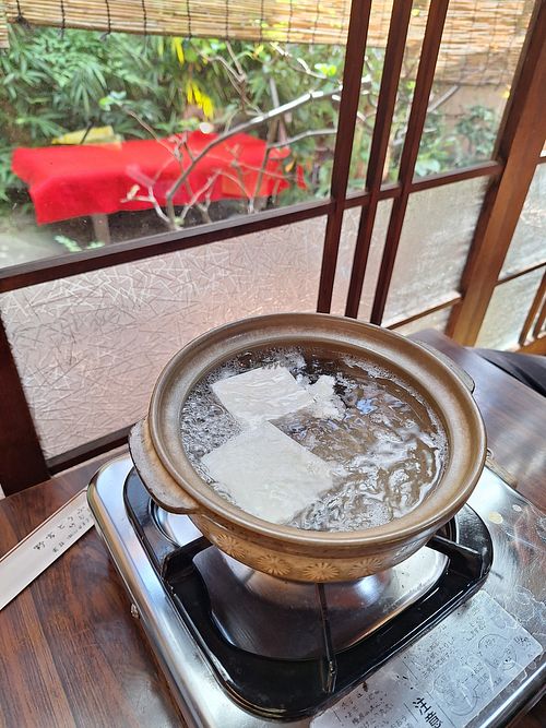  at Yudofu Takemura in Kyoto