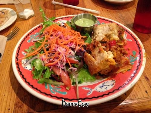 Tofu Veggie Parmesan at The Sentient Bean in Savannah