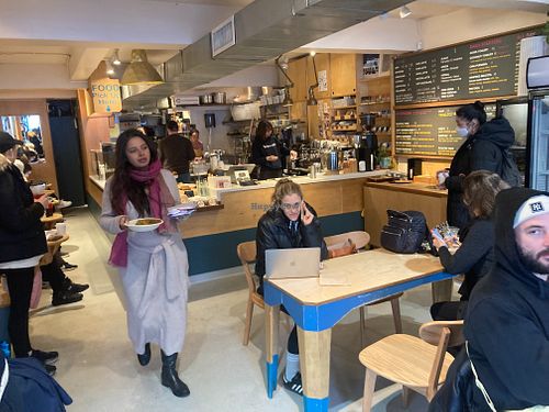 Inside at O Cafe in New York City