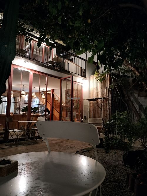 The beautiful garden at Rest in Kyrenia