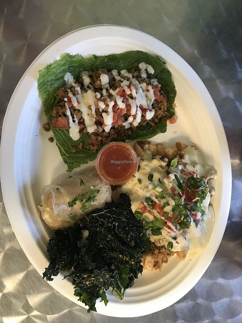 Sampler plate 2 at Simply Pure in Las Vegas