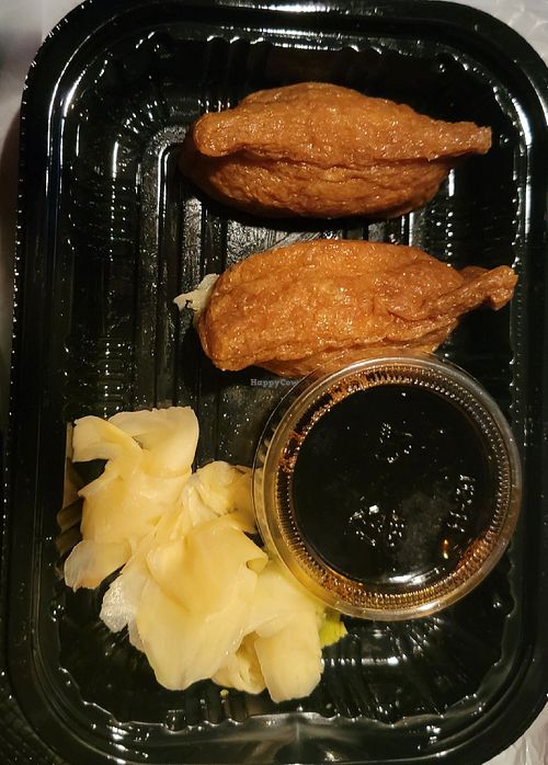 Tofu Skin Sushi (Inari) at Asian Harbor  in Homewood