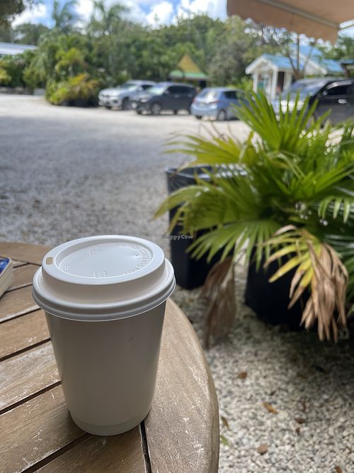 Oat flat white   at Kaffeine  in Cedar Grove