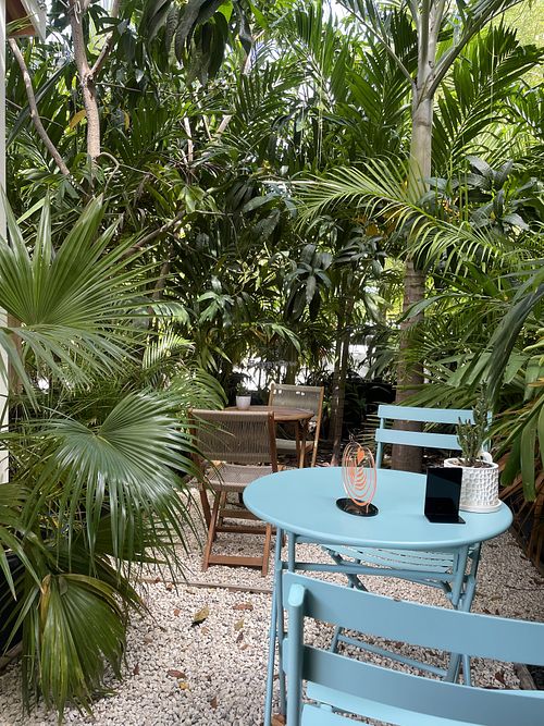 Seating area   at Kaffeine  in Cedar Grove