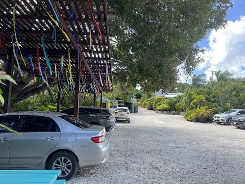 Car parking   at Kaffeine  in Cedar Grove