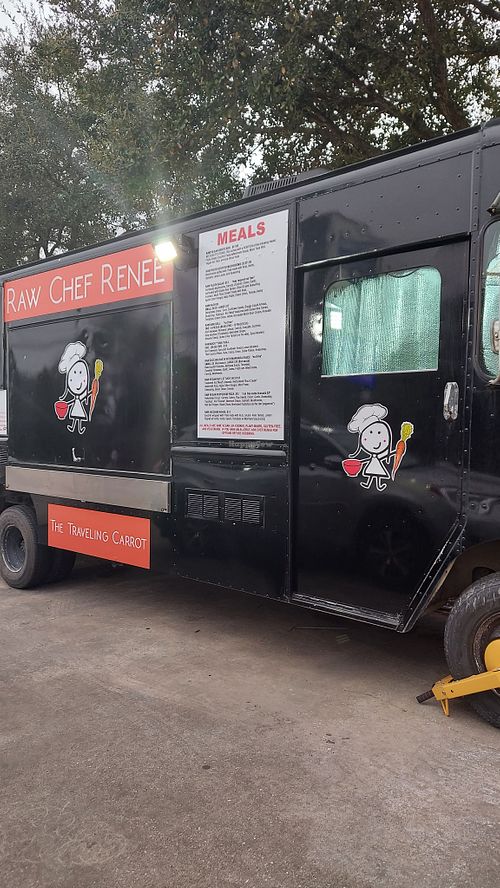 The Traveling Carrot raw vegan food truck is now Permanently CLOSED. at Raw Chef Renee - The Traveling Carrot Food Truck in Katy