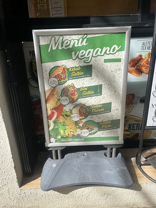 Menú Vegano  at Doner Kebab Show  in Barcelona