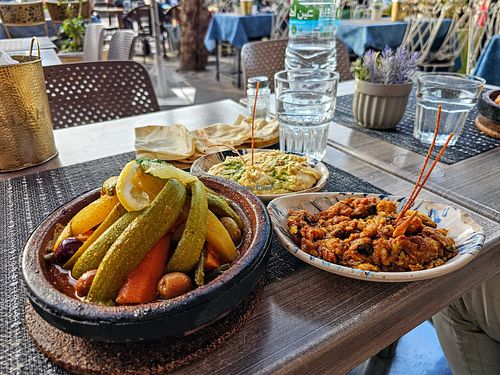 Tajine vegetables   at Malah Café & Restaurant in Marrakech