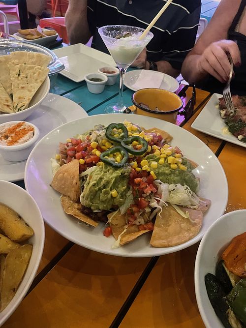 Vegan nachos  at Mangos Bar - Hotel Isla de Flores in Flores
