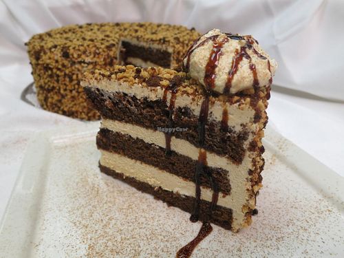 Gingerbread Torte at Ellen's Stardust Diner in New York City