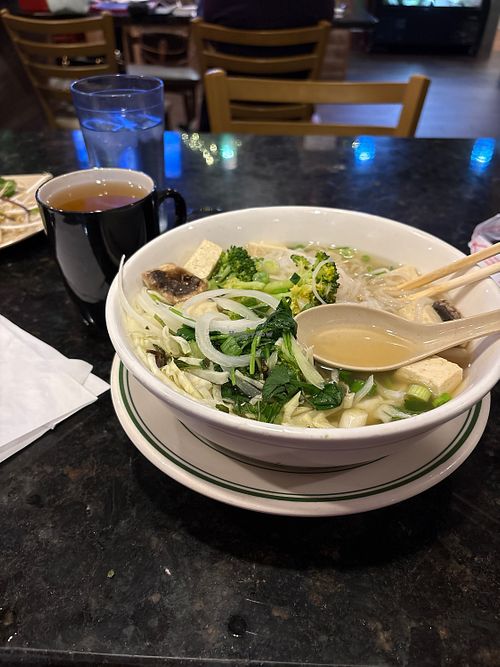 Vegan pho  at Pho 99 in Fort Myers