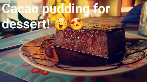 A dessert pudding made Spanish style! at Bar Trasmiera in Santander