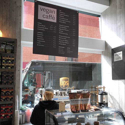 coffee shop  at Organic Avenue - Soho in New York City
