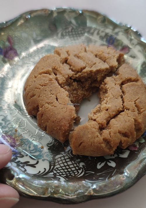 Biscotti al burro di arachidi vegan at Jlu's Brunch & Coffee in Saluzzo